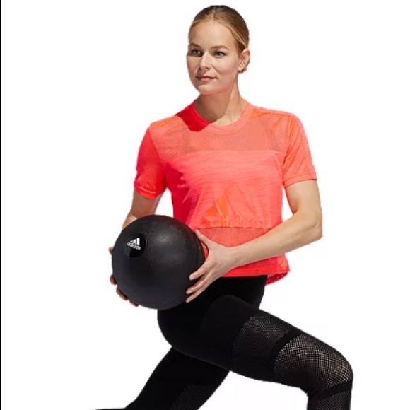 adidas Tops - Adidas Women's Badge Of Sport Mesh T Shirt NWT